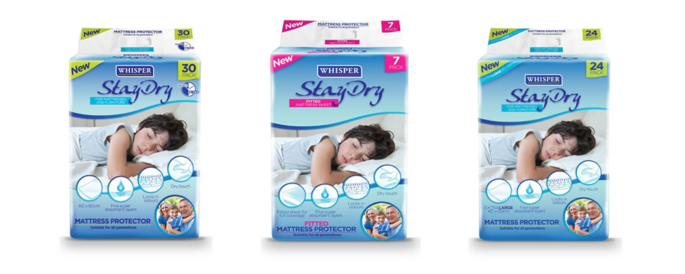 Example of a product from Whisper Care ITC